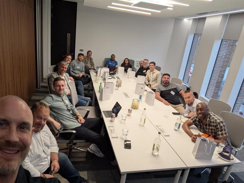 Networking at London Tech Execs